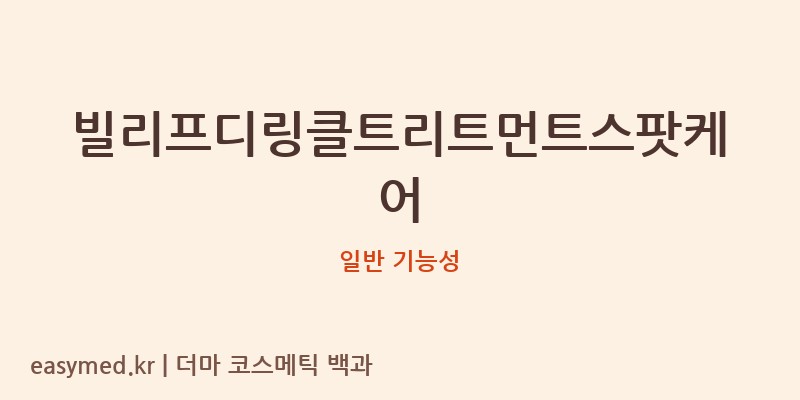빌리프디링클트리트먼트스팟케어 기능성 화장품 (일반 기능성)