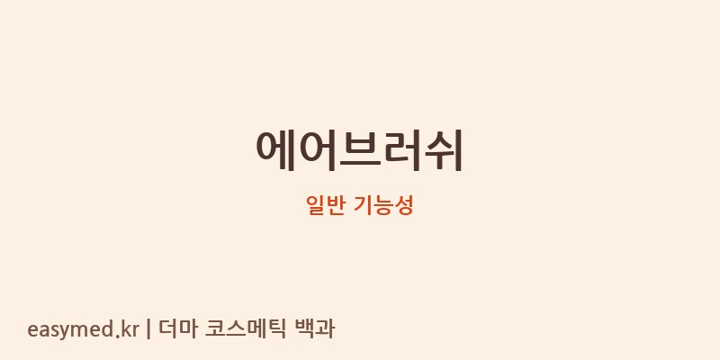 에어브러쉬 기능성 화장품 (일반 기능성)